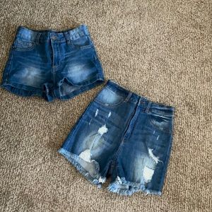 Demon stretchy shorts